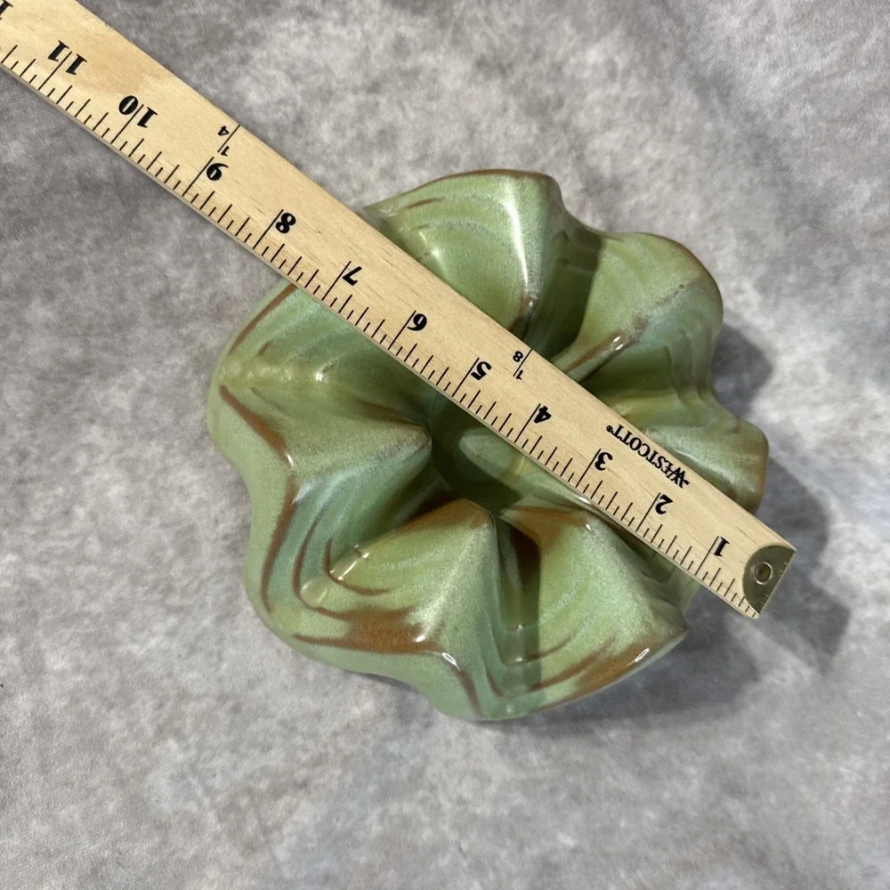 Frankoma WA1 Prairie Green Replacement Casserole Chafing Ceramic Warmer Base